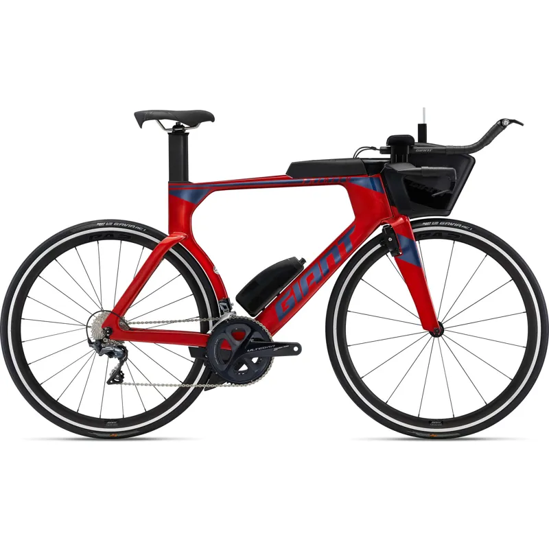 Giant Trinity Advanced Pro 2 Triathlon Bike in Grenadine