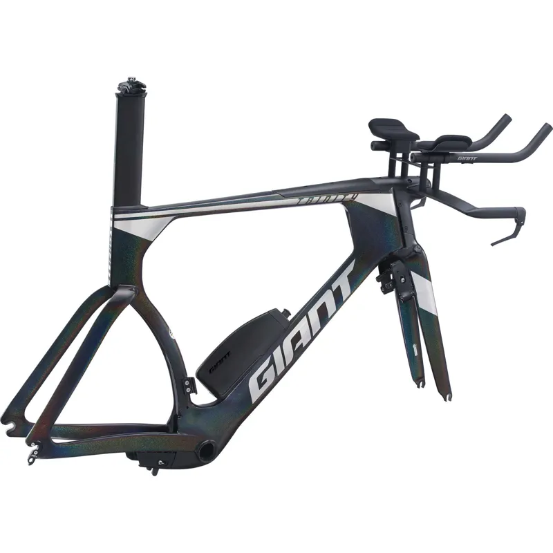 Giant Trinity Advanced Pro TT Frameset in Rainbow Black