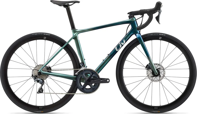 Liv Langma Advanced Pro 1 Disc Womens Race Bike in Green