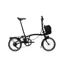 Brompton Electric C Line with SuperRoll+ - e-Motiq system - 4-speed in Matt Black