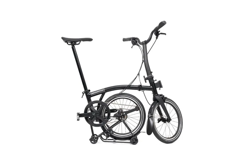 Brompton P Line with SuperRoll 12-speed Matte Black-2