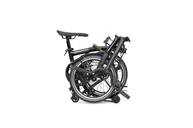 Brompton P Line with SuperRoll 12-speed Matte Black-3
