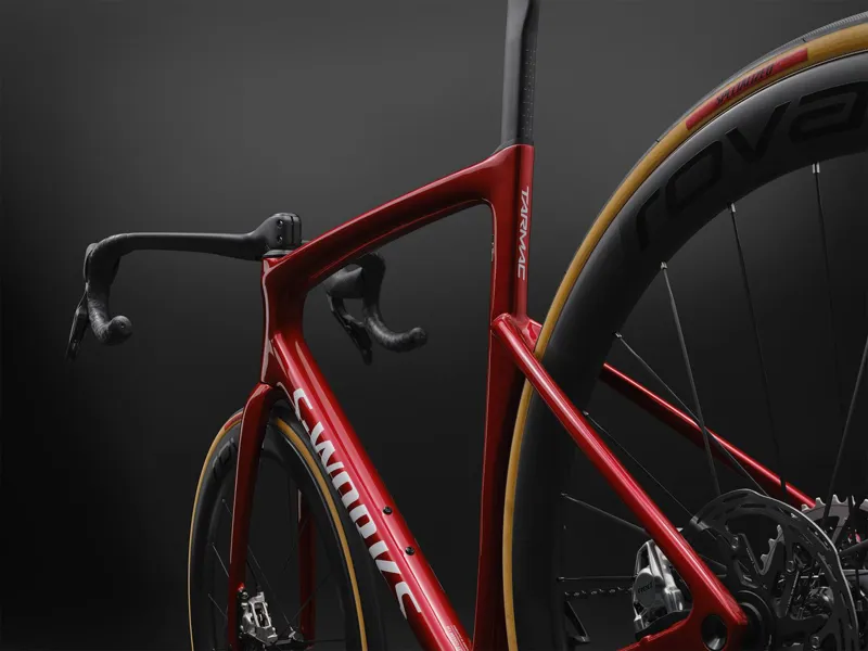 S-Works Tarmac SL9 - SRAM RED AXS Ruby White and Silver-6