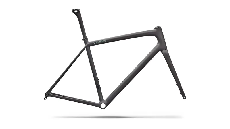 Specialized S-Works Aethos 2 FACT 12r Carbon Frameset Ready to Paint in Raw Carbon Premium Fjord