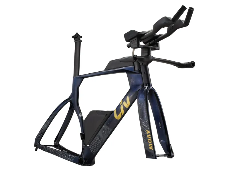 Liv Avow Advanced SL Triathlon Frameset Gloss ULtra Navy-1