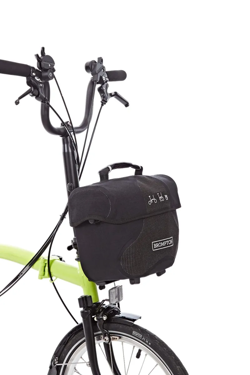 Brompton Mini O Bag High Vis Black Folding Bike Cycling