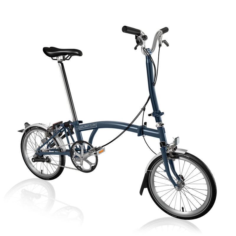 Brompton H3L Tempest Blue Folding Bike