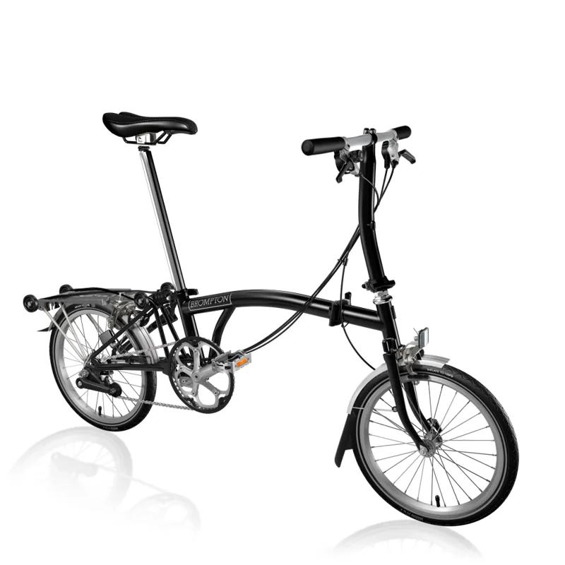 Brompton C Line Explore Low Bar with Rack in Black