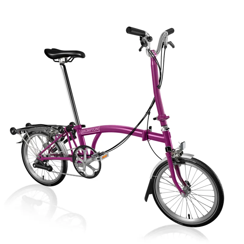 Brompton H6R Berry Crush Folding Bike