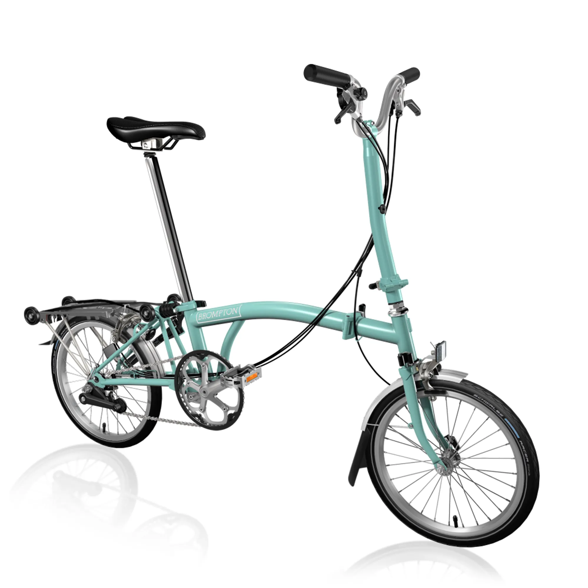 Brompton H6R Turkish Green Folding Bike