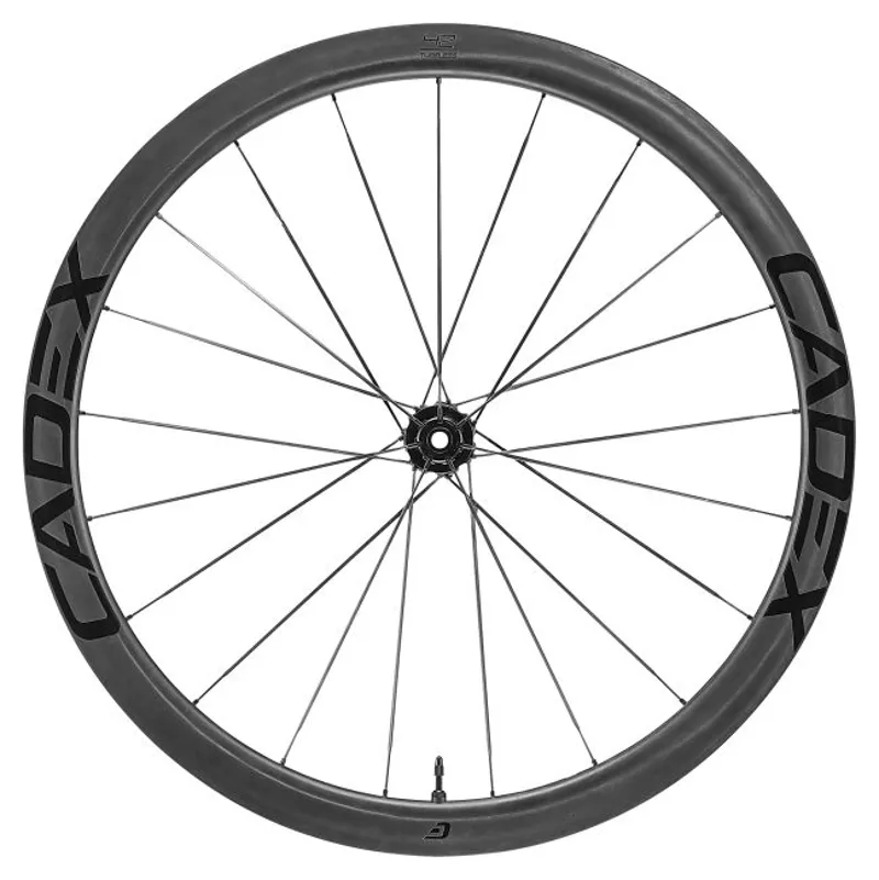 Cadex 42 Tubeless System Disc Brake Front Wheel in Black