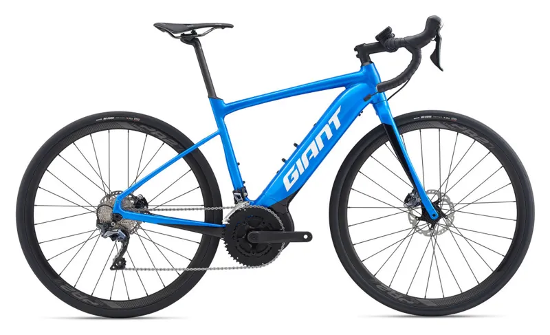 2020 Giant Road E+ 1 Pro Electric Road Bike in Blue