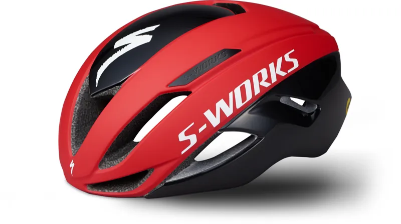 2019 Specialized S-Works Evade ANGI Aero Helmet in Red