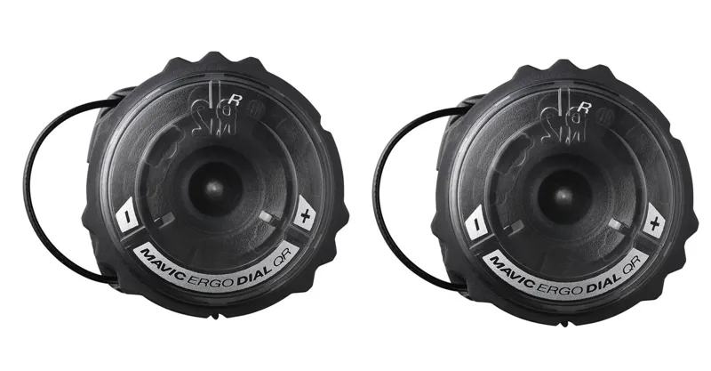 Mavic Ergo Dial QR 20cm Kit in Semi Clear Transparent Black