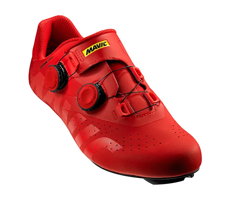 Mavic Cosmic Pro Shoes in Fiery Red/Black-1
