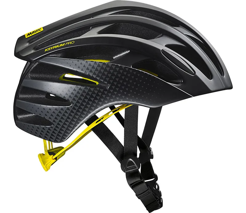 Mavic Ksyrium Pro MIPS Helmet in Back / Yellow