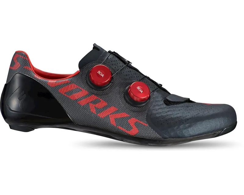 Specialzed S-Works 7 Road Shoes in Black/ Red