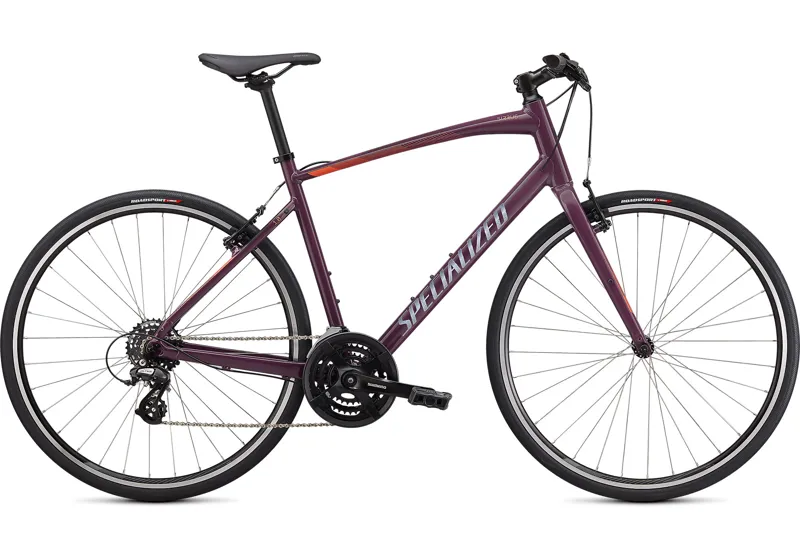 2021 Specialized Sirrus 1.0 Hybrid Bike in Red
