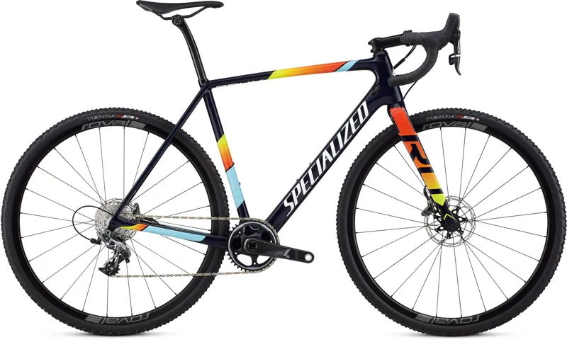 2018 Specialized CruX Expert X1 Gloss Blue Tint/Moto Orange/Team Yello