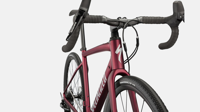 Specialized Diverge Comp E5 Gravel Bike in Red-2