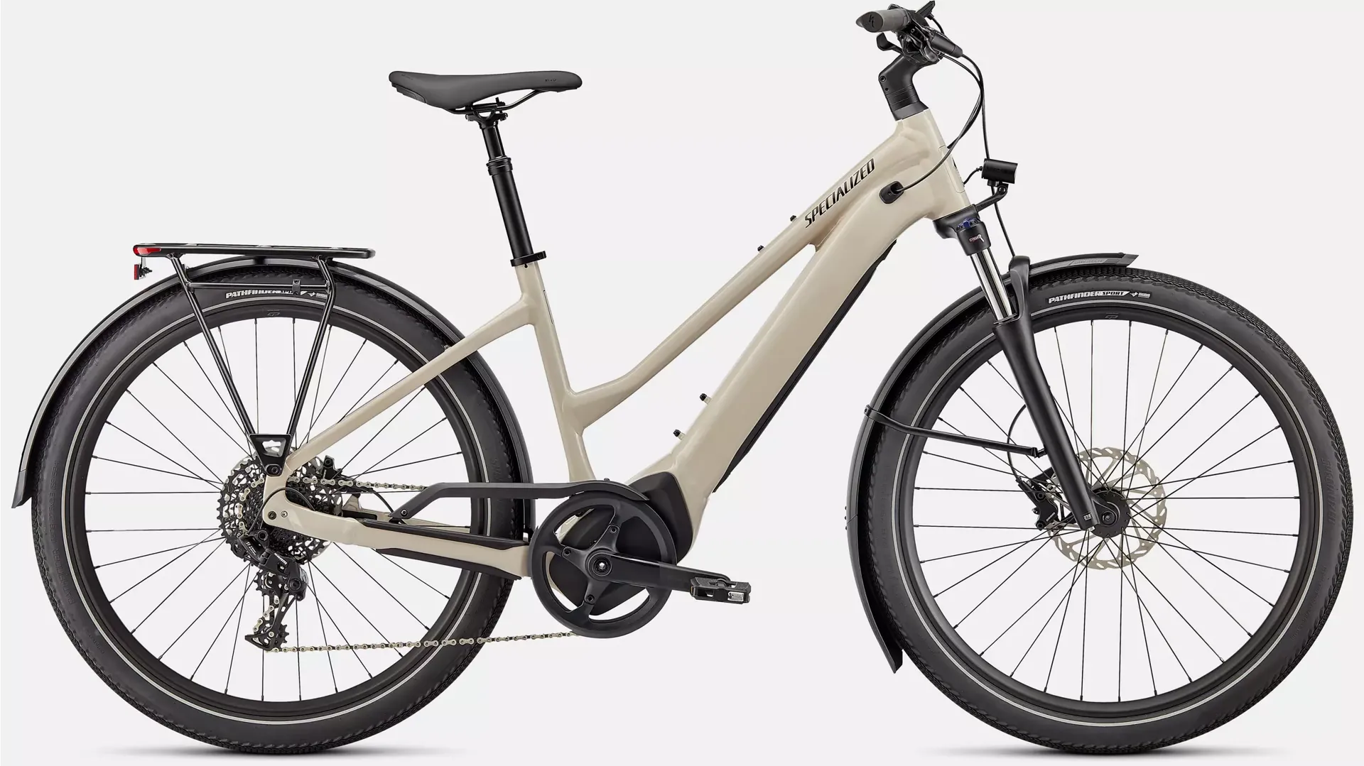 Specialized Turbo Vado 4.0 Step Through Electric Bike in Beige