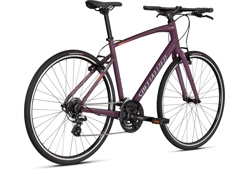 2021 Specialized Sirrus 1.0 Hybrid Bike in Red-1
