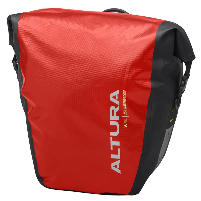 Altura Sonic 25 Waterproof Pannier Red