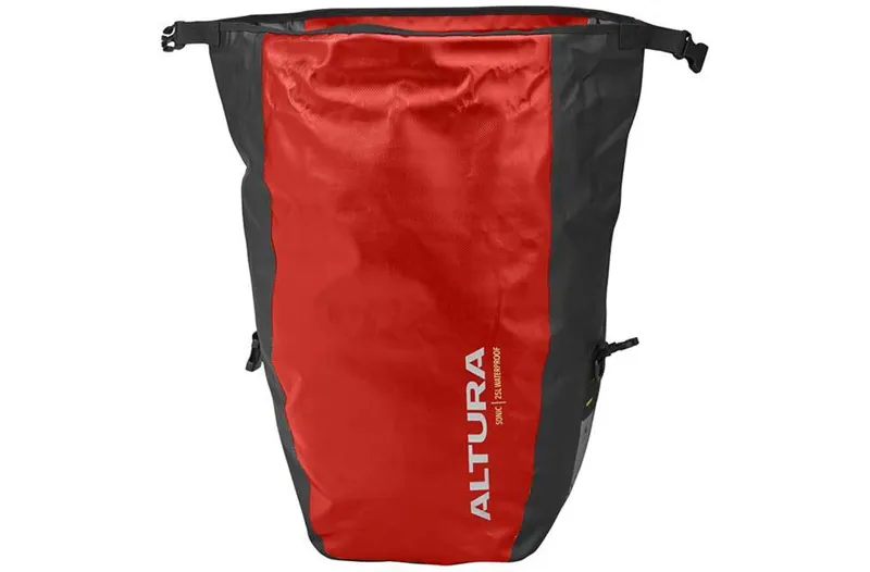 Altura Sonic 25 Waterproof Pannier Red-1