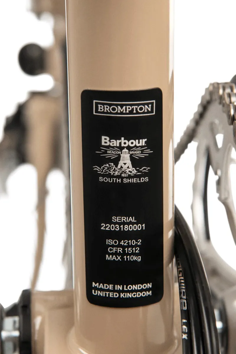 Brompton Barbour X C-Line Explore Special Edition-7