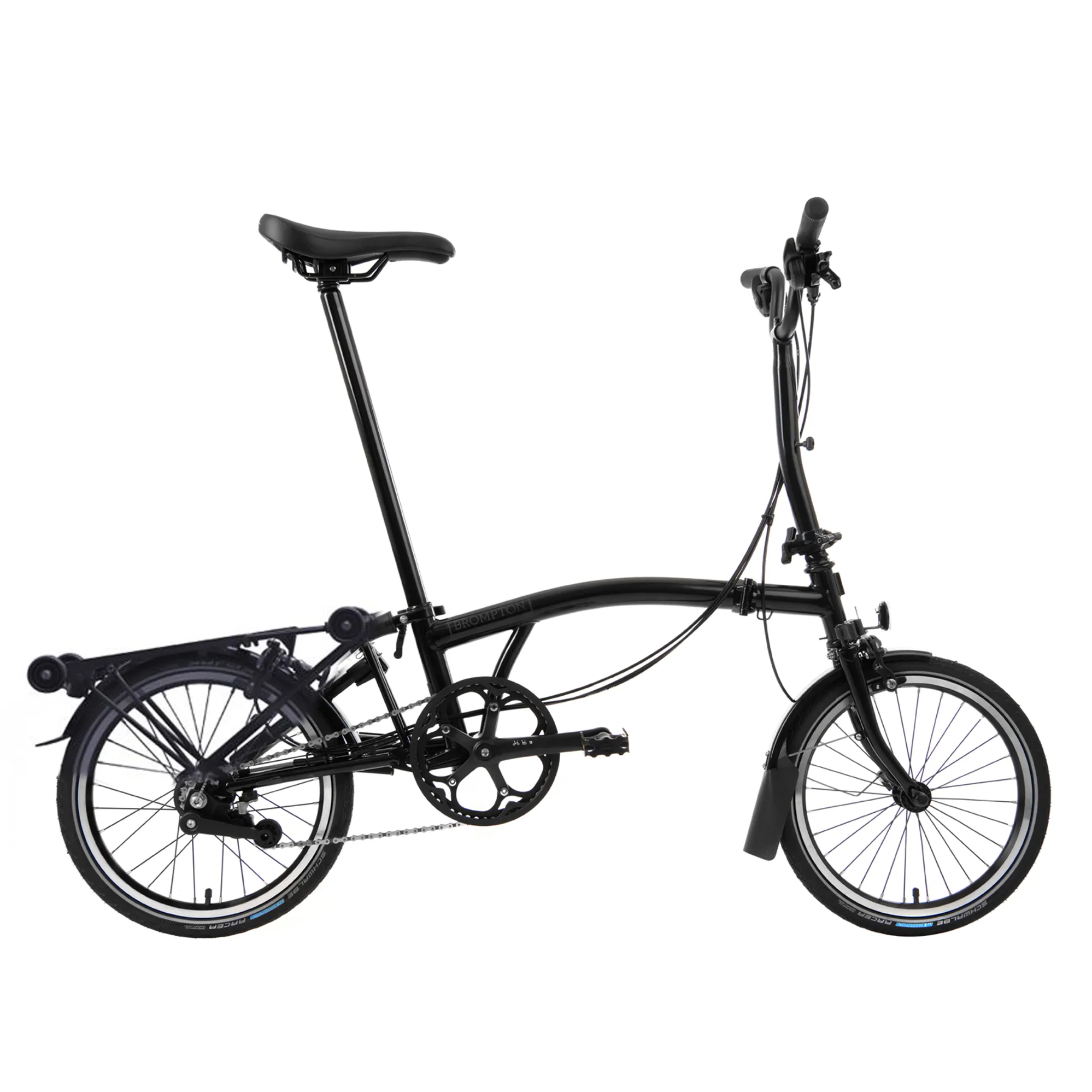 Brompton M6R Superlight Titanium Folding Bike Black Edition