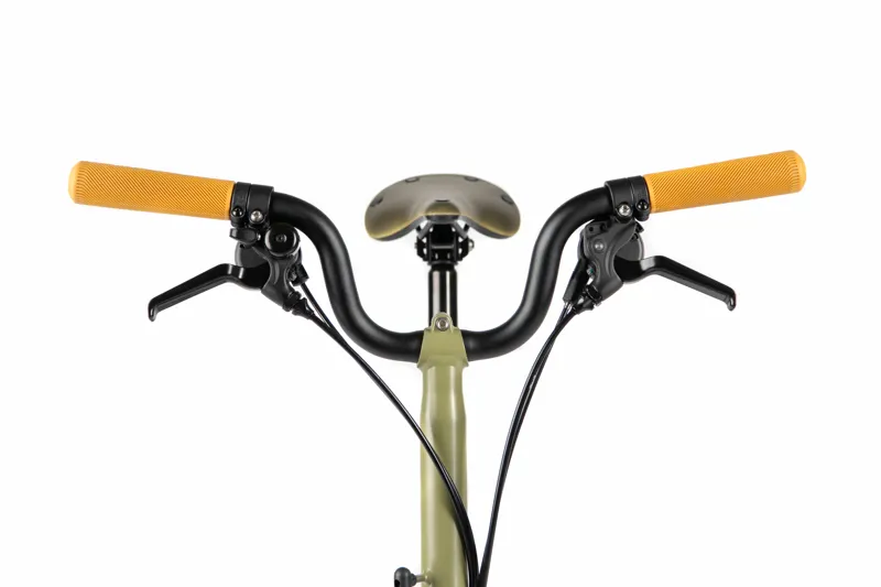 Brompton Explore M6E in Green Orange
