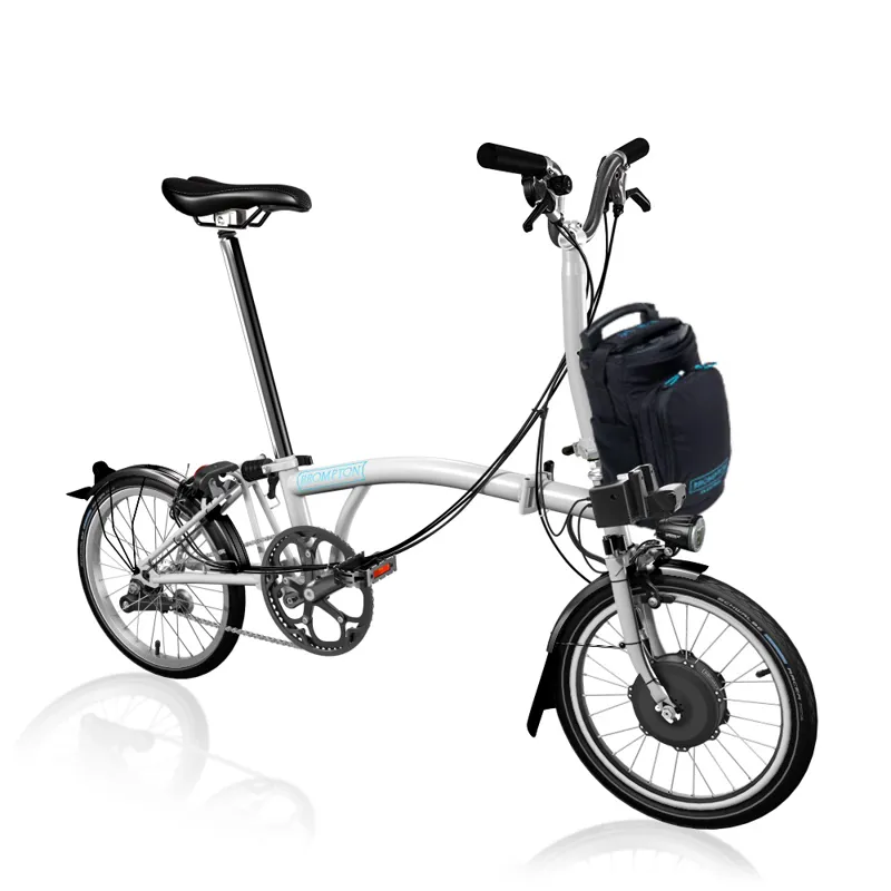 Brompton Electric M6LU in White