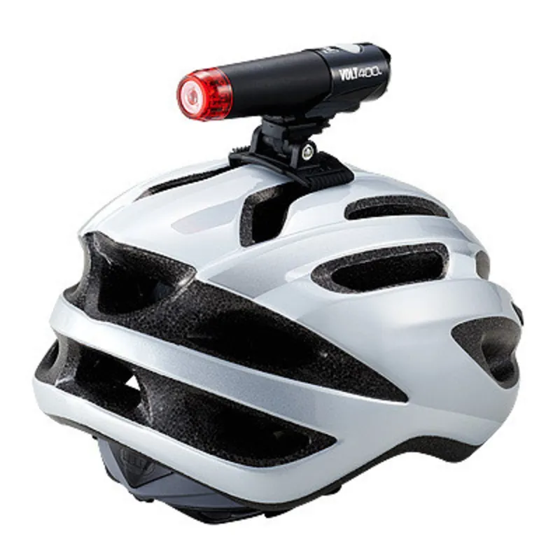 Cateye Volt 400 Duplex Front/Rear Helmet USB Rechargeable Light-1