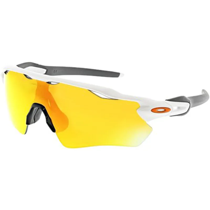 Oakley Radar EV Path Polished White Frame with Fire Iridium Lens
