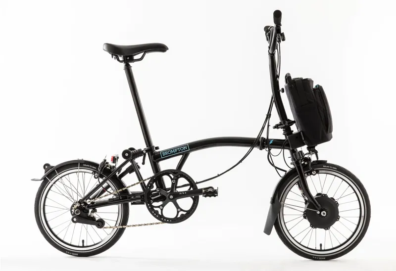 Brompton Electric M6LU Folding Bike DEMO in Black-1