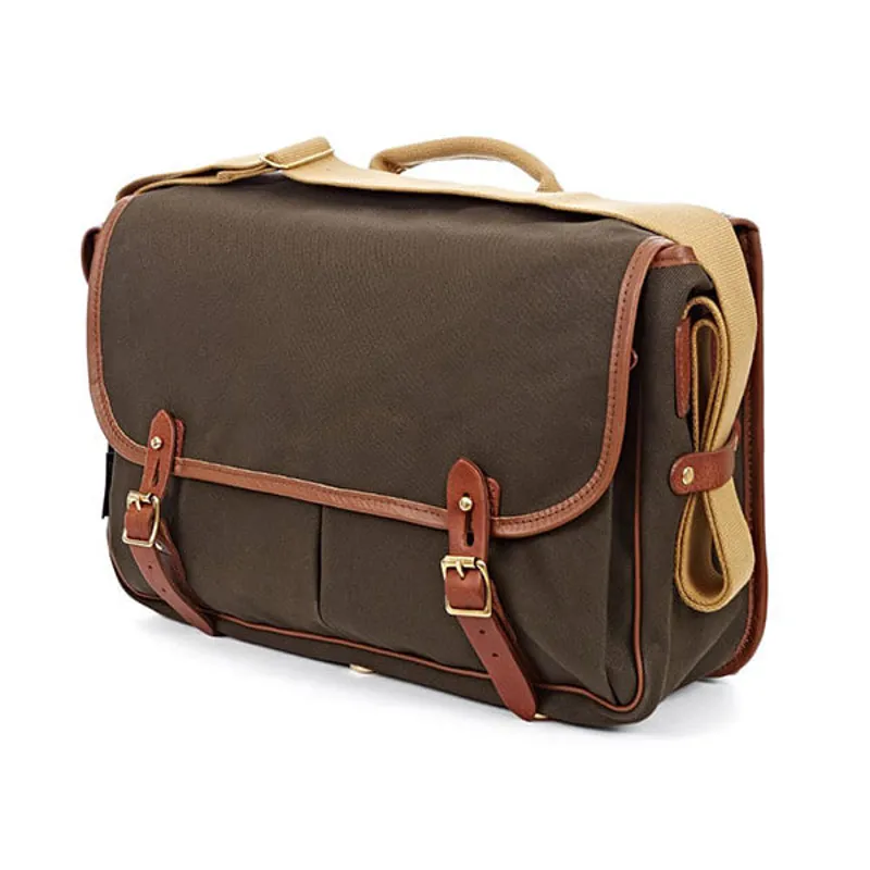 Brompton Game Bag + frame in Peat Green-1