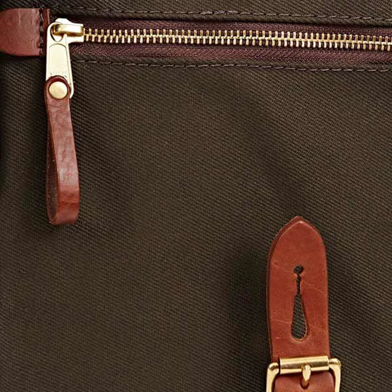 Brompton Game Bag + frame in Peat Green-3