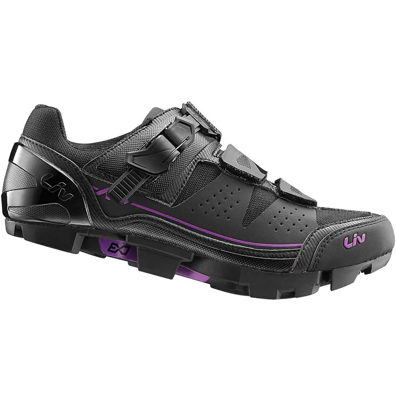 Giant Liv Salita Womens MTB Shoes in Black size 37 only