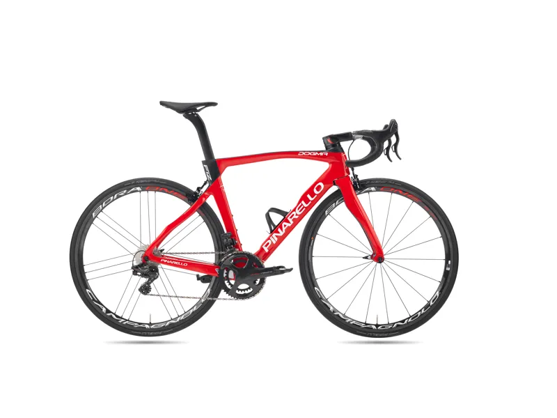 Pinarello Dogma F12 Disk Frame in Meteor Red-1