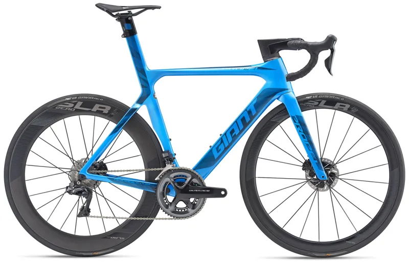 2019 Giant Propel Advanced SL 0 Disc Road Bike in Blue