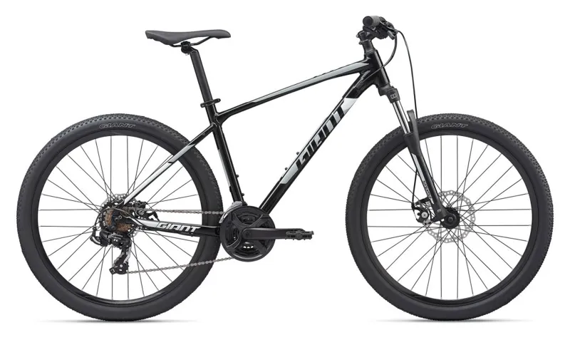 2020 Giant ATX 3 Disc 27.5 Hardtail Mountain Bike in Black