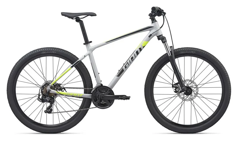 2020 Giant ATX 3 Disc 26 Hardtail Mountain Bike in Grey