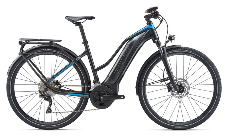 2020 Giant Explore E+ 1 Womens Electric Hybrid Bike in Black