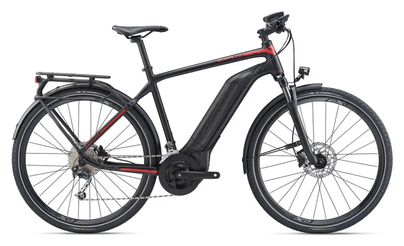 2020 Giant Explore E+ 2 Electric Hybrid Bike in Black