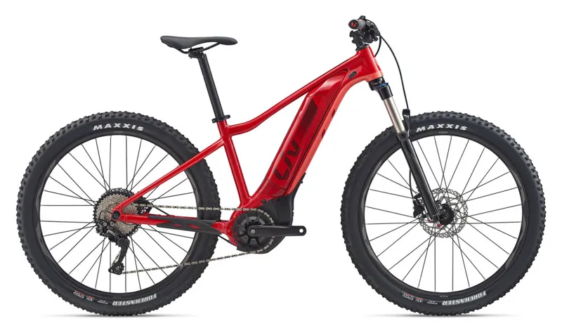 2020 Liv Vall-E+ 2 Electric Hardtail Mountain Bike in Red