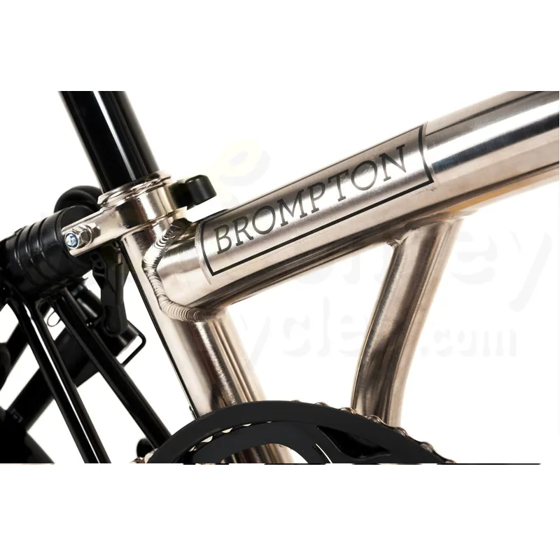 Brompton H6R Nickel Edition Folding Bike-5