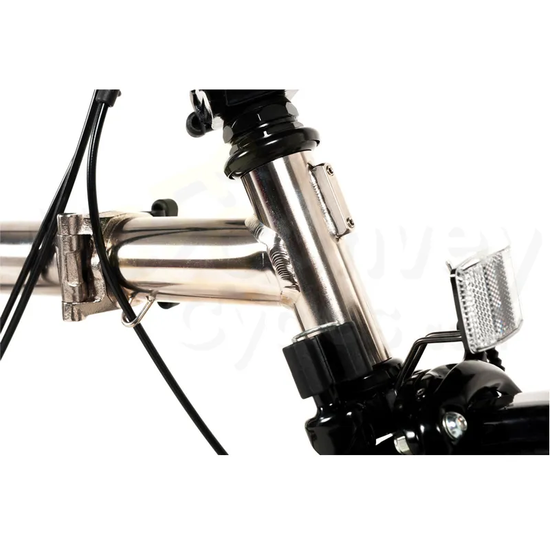 Brompton H6R Nickel Edition Folding Bike-6