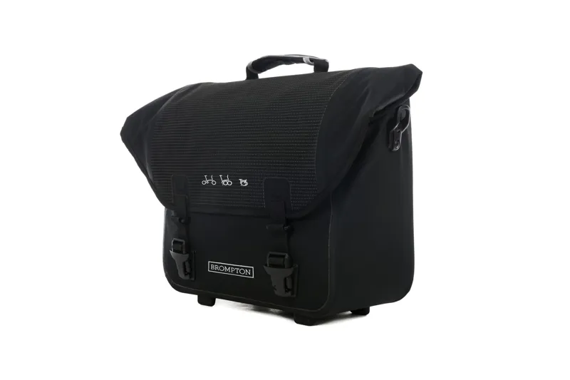 Brompton O Bag Reflective Black-1