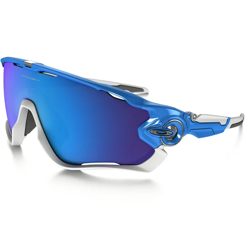 Oakley Jawbreaker Sky Blue frame with Sapphire Blue Lens
