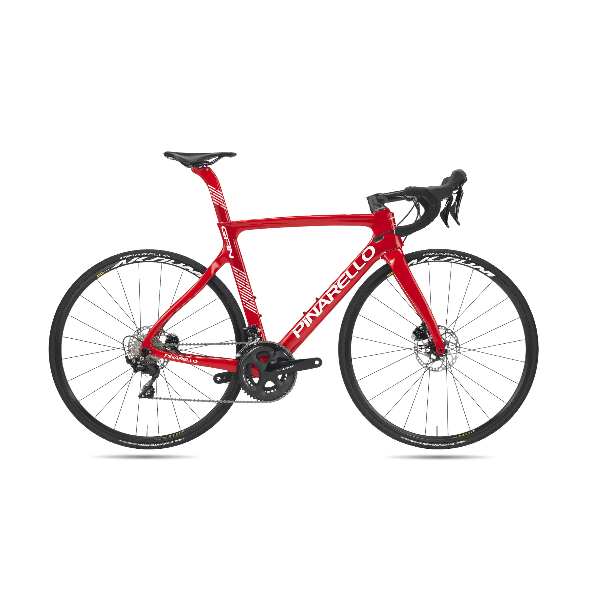 Pinarello Gan Disk Carbon T600 Size 55cm 288 Red